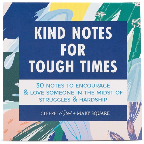 Kind Notes for Tough Times Booklet Book of 30 Inspirational Mini Cards