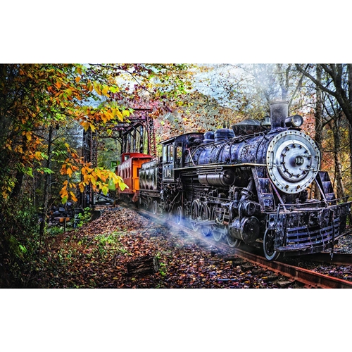 SunsOut Train's Coming 1000 Pc Jigsaw Puzzle