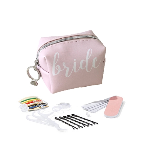 Bride S.O.S. Bridal Essentials Emergency Kit 34 Pc Mini Travel Cosmetic