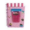 My Sweet Journal Pink Notebook & Calculator Set â Cute Stationery Gift for Girls, Multi-Functional Study Organizer with Sweet Treats Design