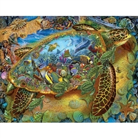 SunsOut Sea Turtle World 1000 PC Jigsaw Puzzle