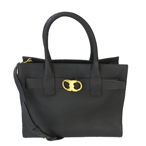 Tory Burch Alexa Leather Center Zip Slouchy Tote