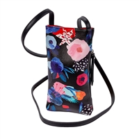 Sydney Love Floral Vegan Leather Phone Crossbody Bag
