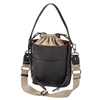 Sydney Love Vegan Leather Drawstring Bucket Crossbody Bag