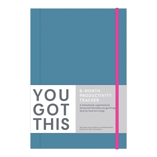 You Got This Productivity Journal Planner w Quote Stickers