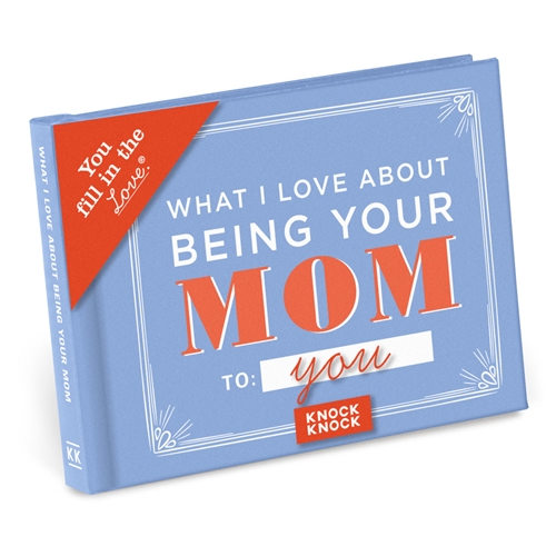 What I l Love About Being Your Mom Custom Fill In Mini Booklet