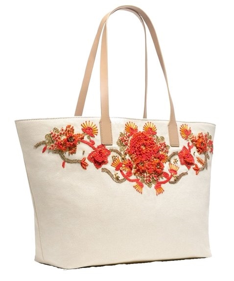 tory burch floral bag