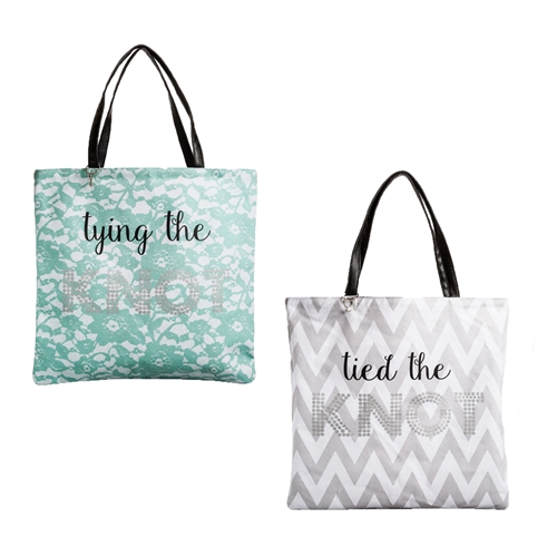 Tying / Tied The Knot Reversible Bridal Tote