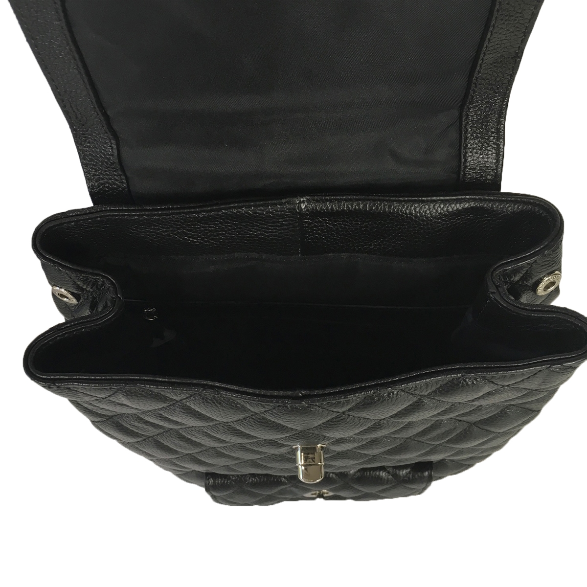 Adrienne Vittadini Travel Hanging Cosmetic Pouch Case, Black/Grey