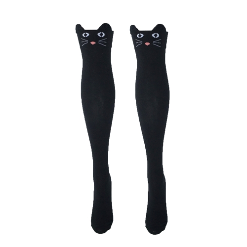Fashion Culture Kitty Over the Knee Socks