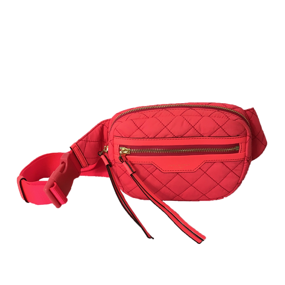 TORY BURCH PERRY QUILTED NYLONBELT BAG