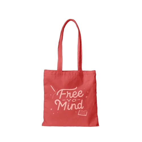 Free Yo Mind Eco-Friendly Lightweight Canvas Tote Bag