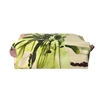 Paradise Floral Watercolor Vegan Leather Carryall Travel Pouch