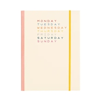 Weekdays Personal Agenda Planner Journal Notebook