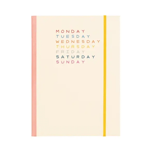 Weekdays Personal Agenda Planner Journal Notebook