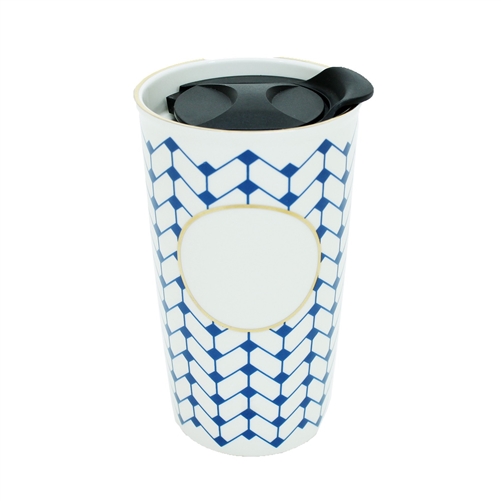 I Am Royalty DIY Personalized Ceramic Travel Tumbler