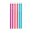 TOOT Fun Phrase Pencil Set, 6 Bright Multi-Colored HB Pencils with All-Caps Inspirational Quotes - Motivational Office & School Supplies
