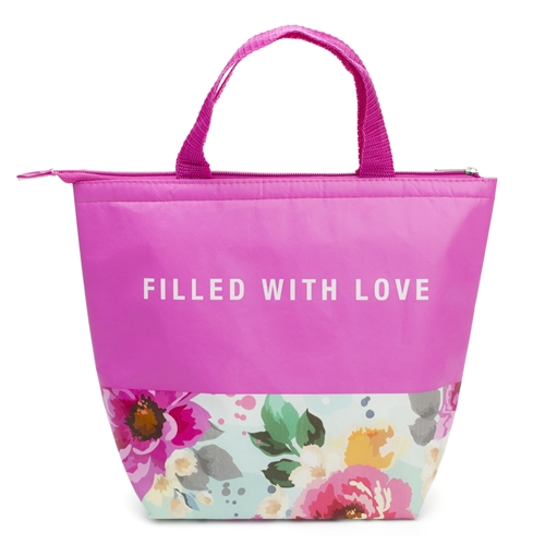Marbel Blossom 'Filled with Love' Insulated Lunch Tote