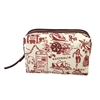 Tory Burch Perry Nylon Travel Print Small Cosmetic Case