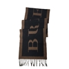 Burberry Branded Logo Text Cashmere Scarf