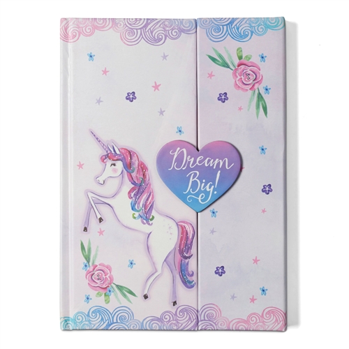 Dream Big Unicorn Diecut Magnetic Journal