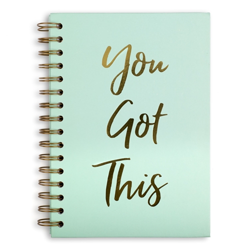 You Got This Hardcover Spiral Notebook