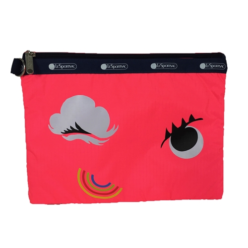 LeSportsac Modern Pouch Padded Travel Zip Case
