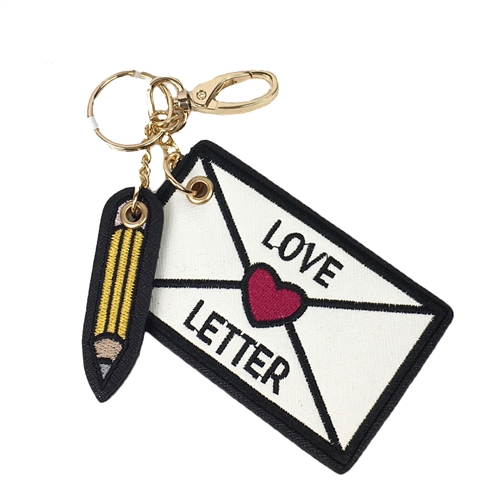 Love Letter Key Chain Purse Charm