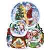 SunsOut 3 Snow Globes Christmas Cheer 1000 Pc Shaped Jigsaw Puzzle