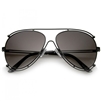 Fashion Culture Mod Aviator Sunglasses: Dual Wire Frame, UV Protection, Daily Wear for Men & Women