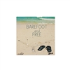 Zad Jewelry Barefoot & Free Charm Anklet: Silver Beaded Ankle Bracelet for Women, Summer Beach Boho Style