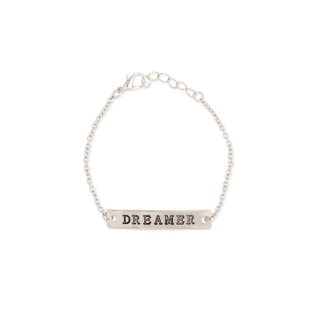 Buy Hand Stamped Dreamer Cuff Bracelet Online in India - Etsy