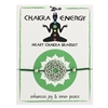 Green Heart Chakra Energy Slider Pull Bracelet