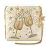 Mary Frances Champagne Toast of the Town Convertible Clutch