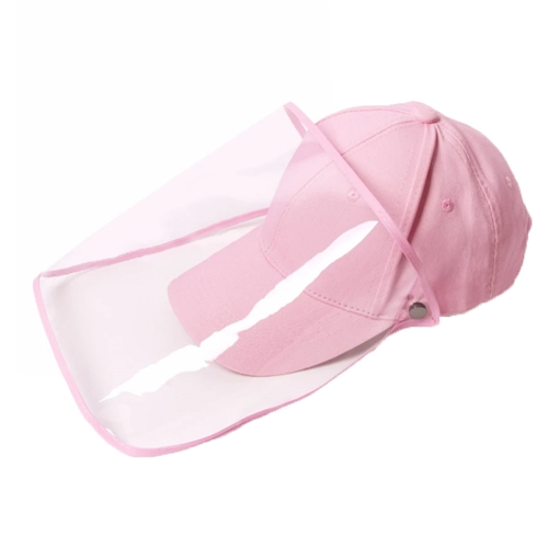 Melie Bianco Baseball Cap with Removable Face Shield