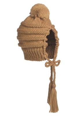 BCBGMAXAZRIA Cable Knit Slouch Hat
