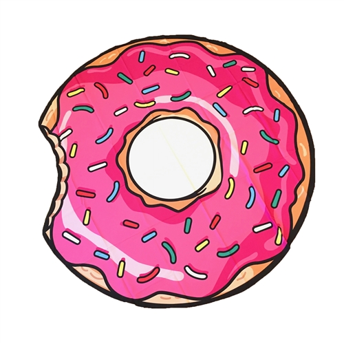 Sprinkle Donut Lightweight Beach Blanket