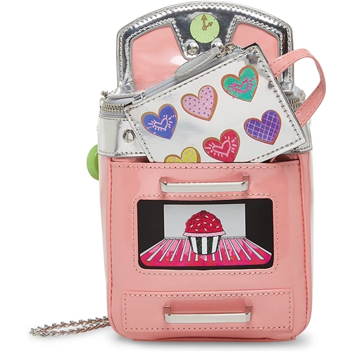 Betsey Johnson Kitsch L Oven You Crossbody & Cookie Sheet Coin Purs