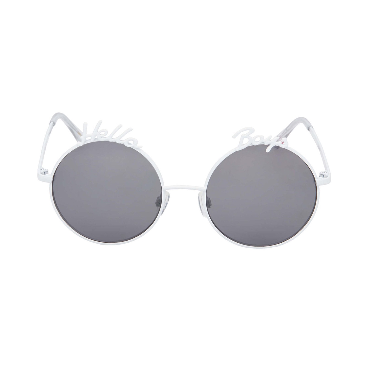 Adorable Betsey Johnson Sunglasses 56-17-130 Betsey Johnson Tan Sunglasses Daisies Gold Tone Accent One  main image 4