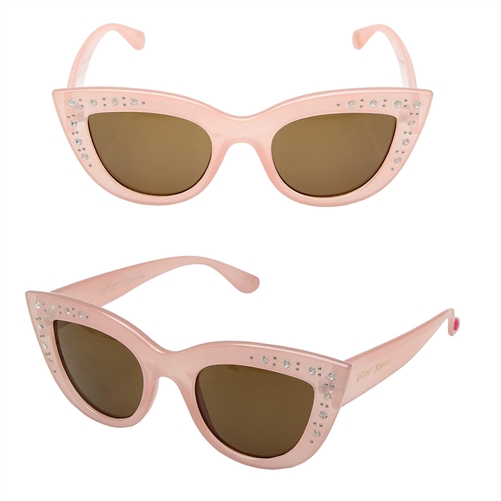 Betsey Johnson Mini Bling Cat Eye Sunglasses