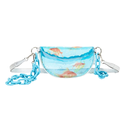 Betsey Johnson So-Fish-Tocated Goldfish Fanny Pack