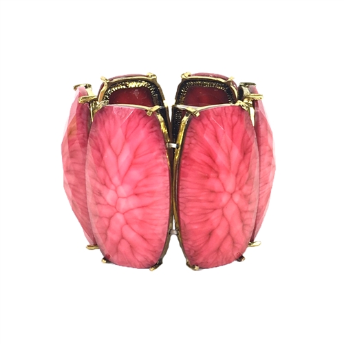Amrita Singh Heidi Oversized Stone Stretch Bracelet