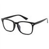 Classic Blue Light Filter Horned Rimmed Glasses 56mm