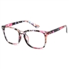 Classic Blue Light Filter Horned Rimmed Glasses 56mm
