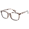 Classic Blue Light Filter Horned Rimmed Glasses