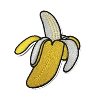 Melie Bianco Banana Embroidered Patch Stickerr Applique