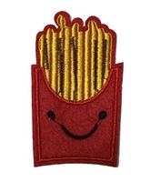 Melie Bianco Cute Fries Embroidered Patch Sticker Applique