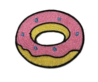 Melie Bianco Donut Embroidered Patch Sticker