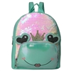 OMG! Accessories Frog Queen Sequin Mini Backpack