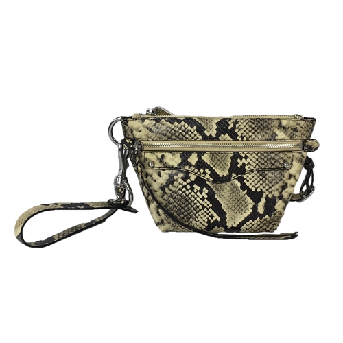 Rebecca Minkoff Hayden Snake Embossed Leather Belt Bag